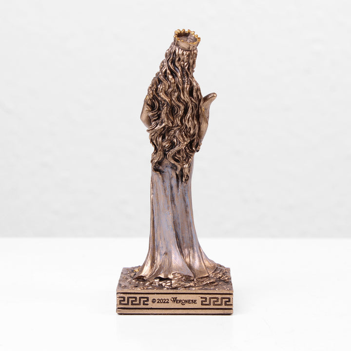 Fortuna Griechische Goettin Statue (Kaltguss-Bronze Skulptur)