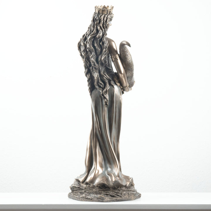 Fortuna Statue Griechische Goettin des Gluecks (Kaltguss-Bronze Skulptur)