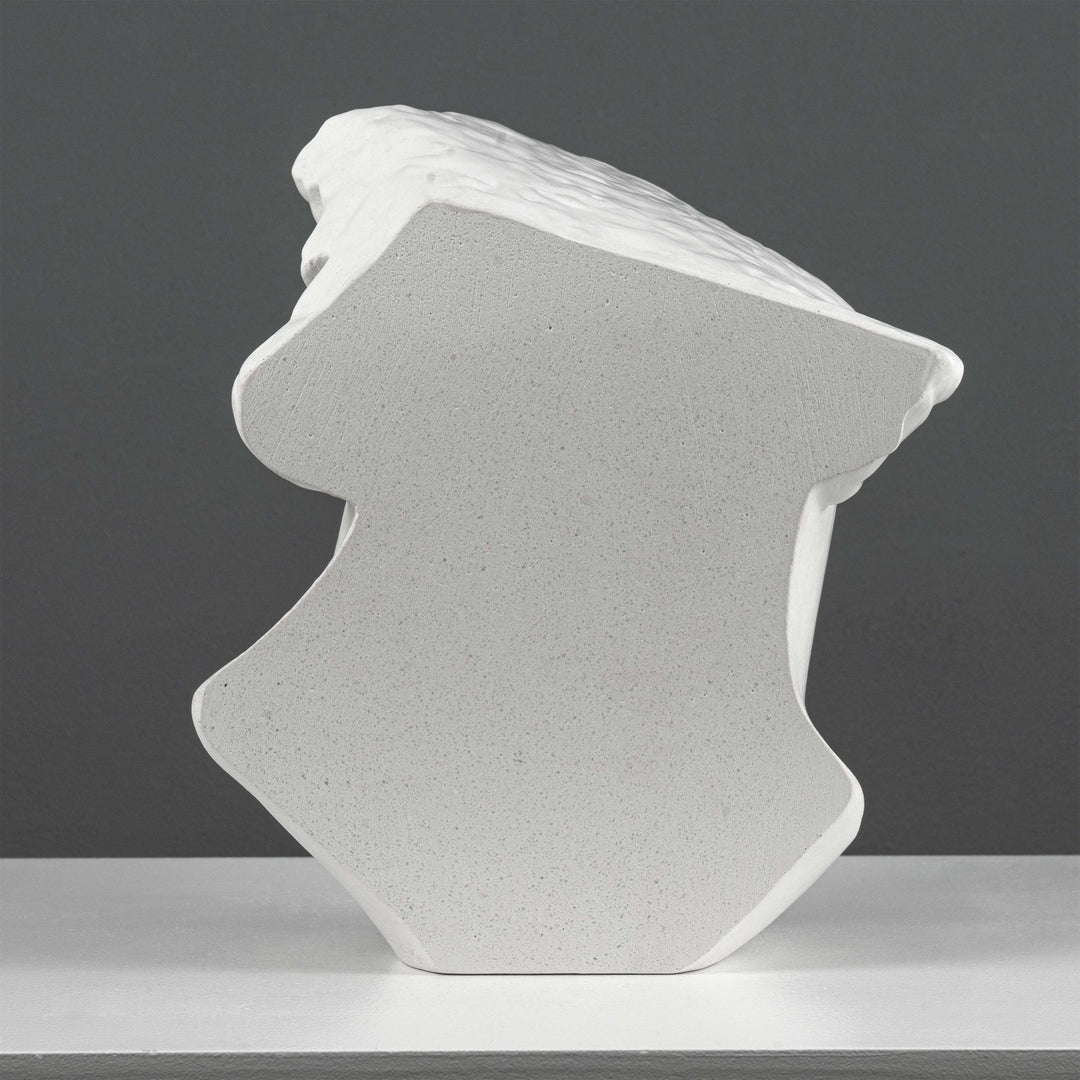 Apollo Bustenfragment Skulptur – Inspiriert vom Kolossalen Kopf eines Jünglings