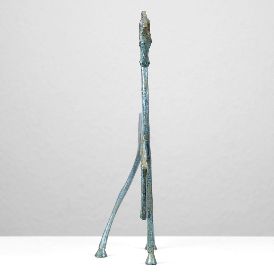 Griechisches Pferd Statue (Bronze, Groß)