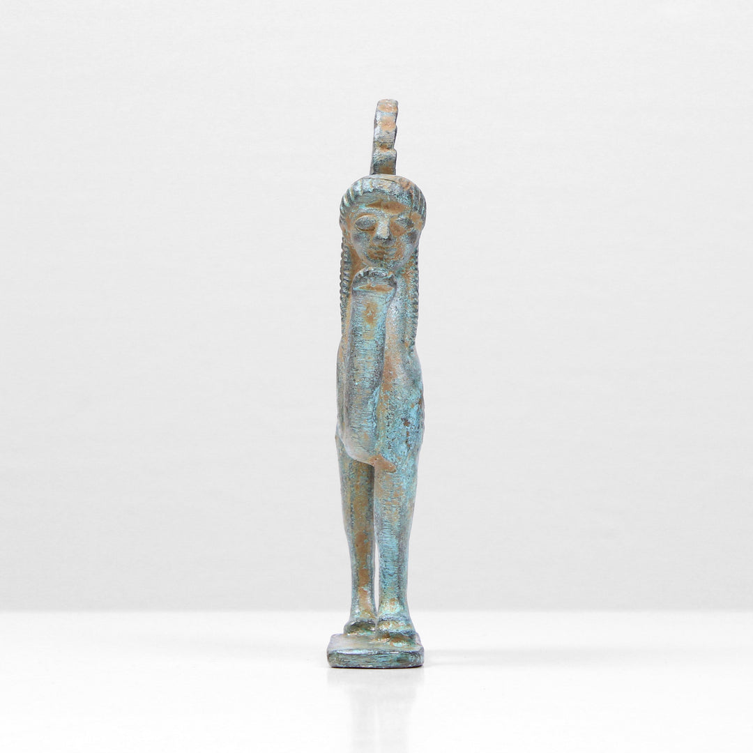 Griechische Sphinx Statue (Bronze)