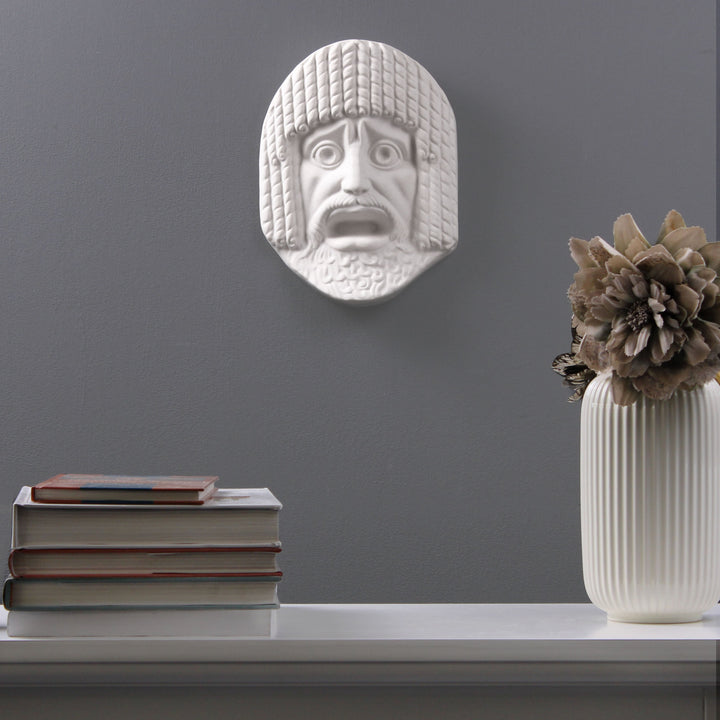 Griechische Theatermaske – Wanddeko Skulptur