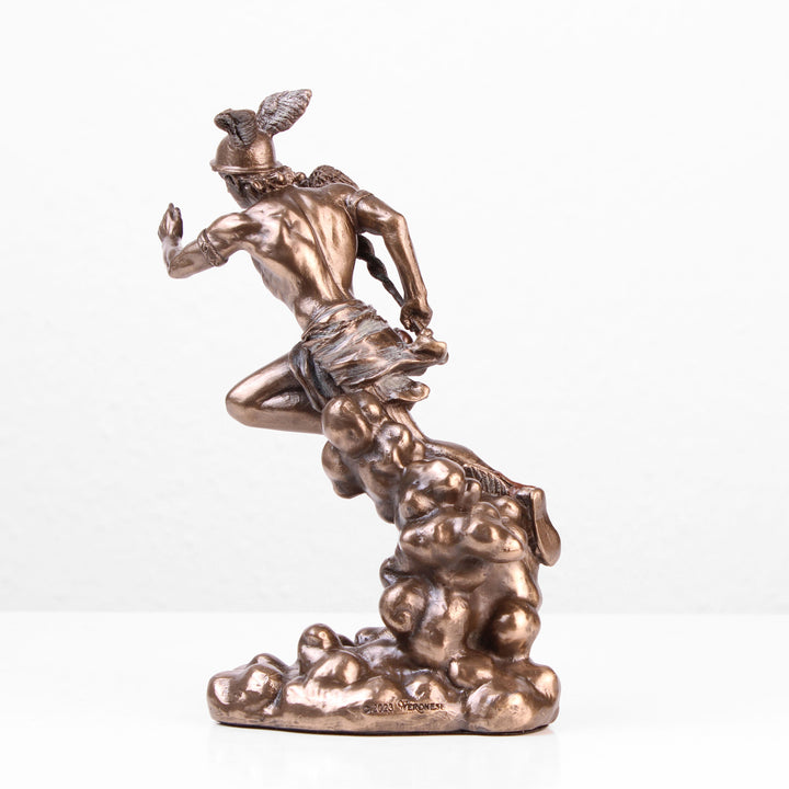 Hermes Statue (Kaltguss-Bronze Skulptur)
