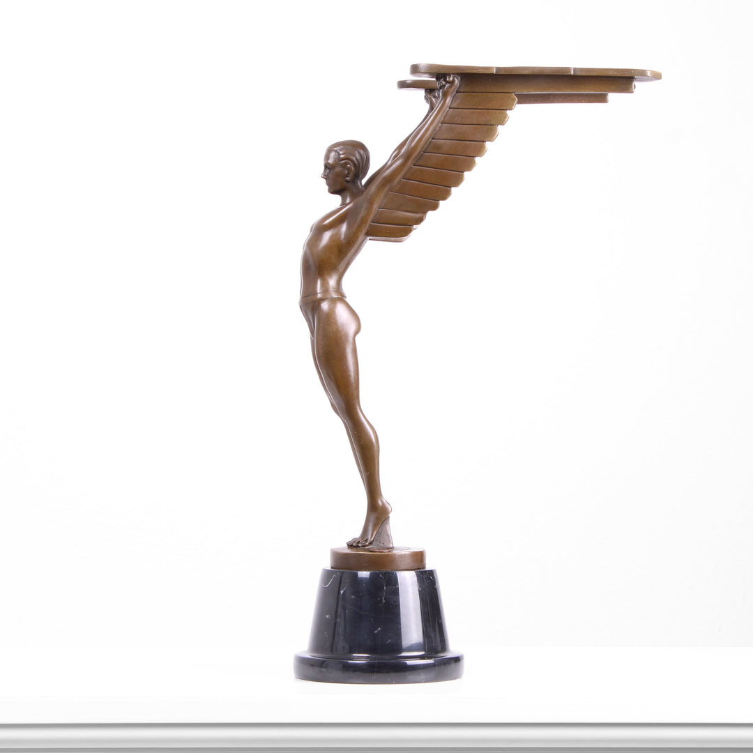 Ikarus Statue (Griechische Mythologie, Bronze, Wachsguss)