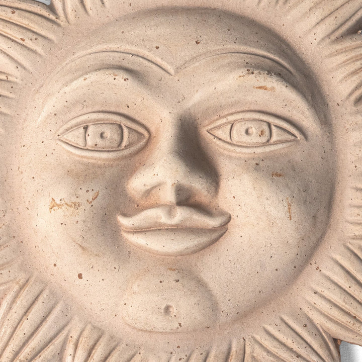 Italienisches Terrakotta Sonnenrelief