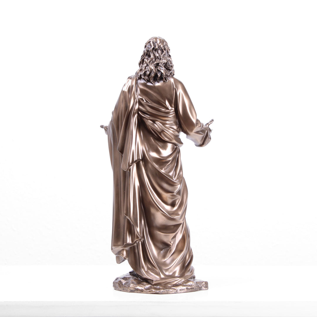 Jesus Christus Prediger Statue (Kaltguss-Bronze Skulptur)