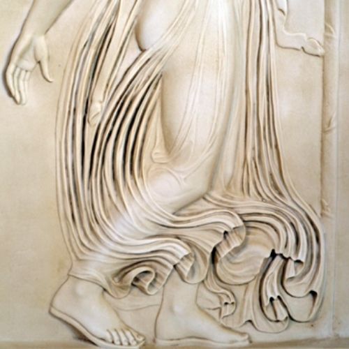 Tanz der Mänaden Flachrelief (Links)