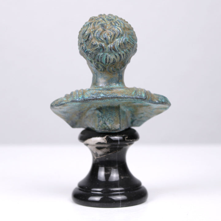 Marcus Aurelius Büste (Grüne Bronze)