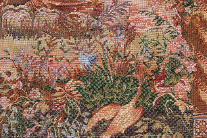 Meditierender Buddha – Gobelin Wandteppich (Jacquard gewebt)