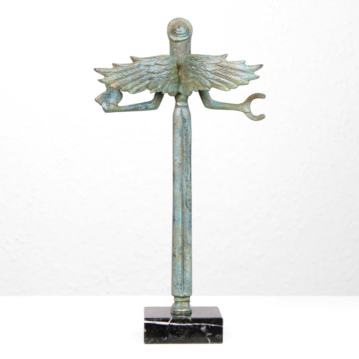 Nike Göttin Statue – Griechische Bronze Skulptur