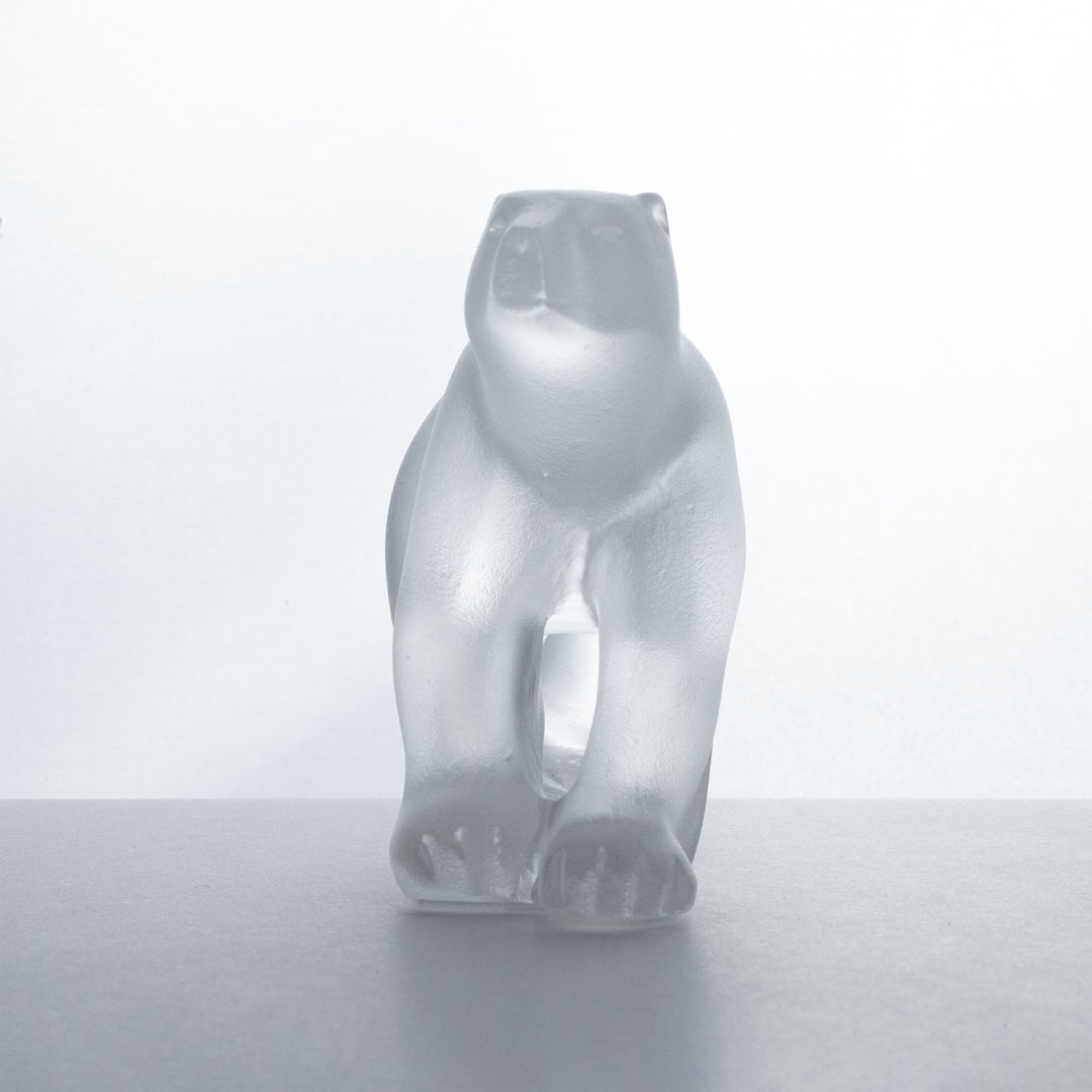 Kleine Eisbär Statue (Ours Blanc von François Pompon)