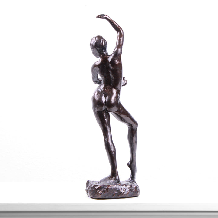 Spanischer Tanz Statue – Bronzierte Skulptur aus Kunstharz