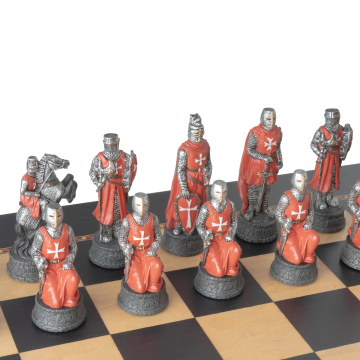 Themenschachspiel Tempelritter