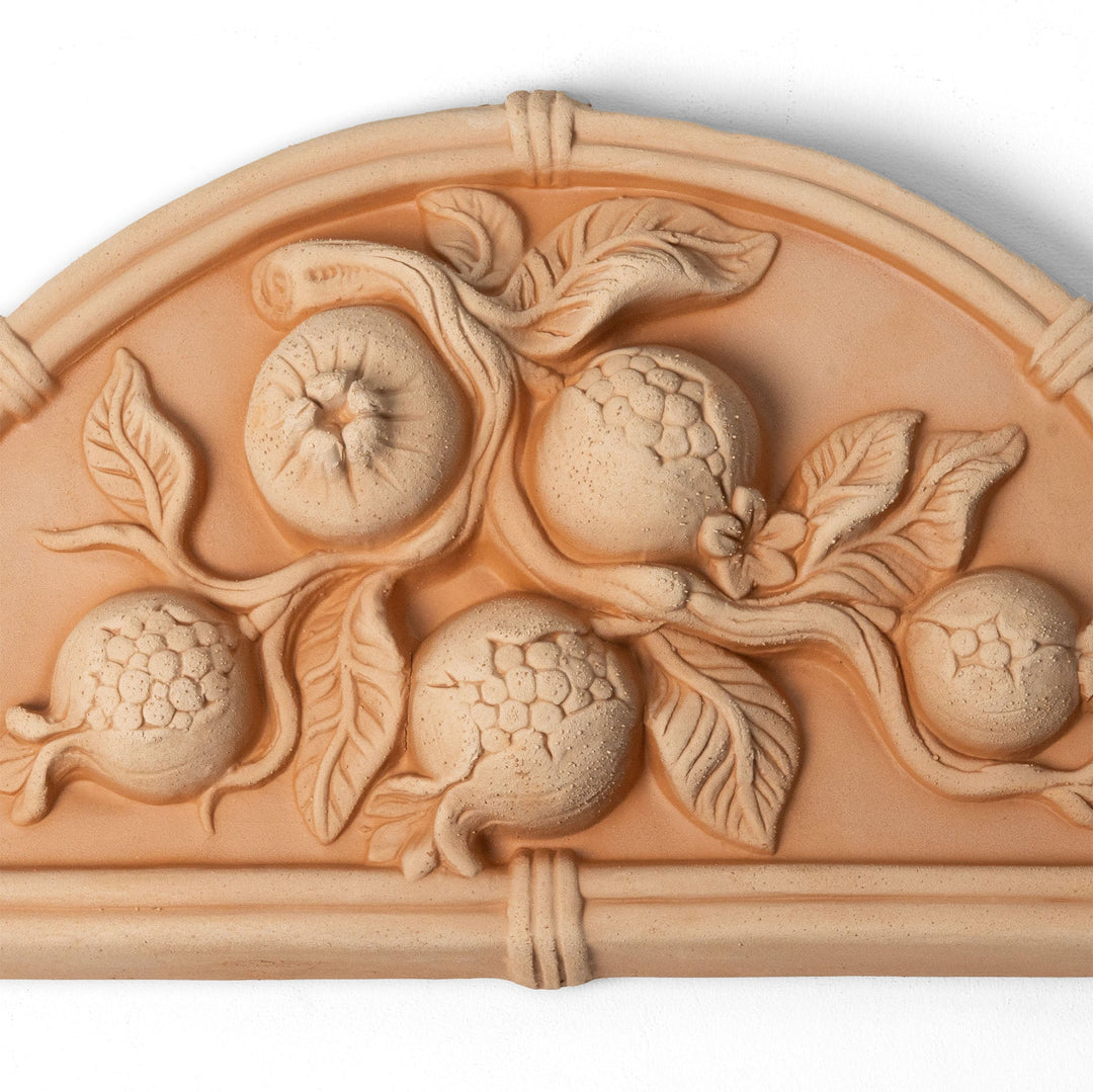 Terrakotta Granatapfel Relief