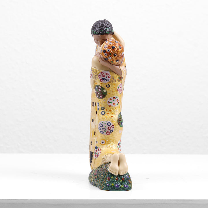 Der Kuss Skulptur von Klimt (Liebespaar Statue)