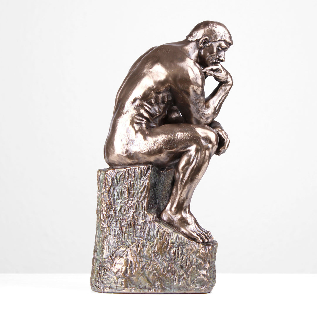 Der Denker von Rodin (Bronzierte Skulptur aus Kunstharz)