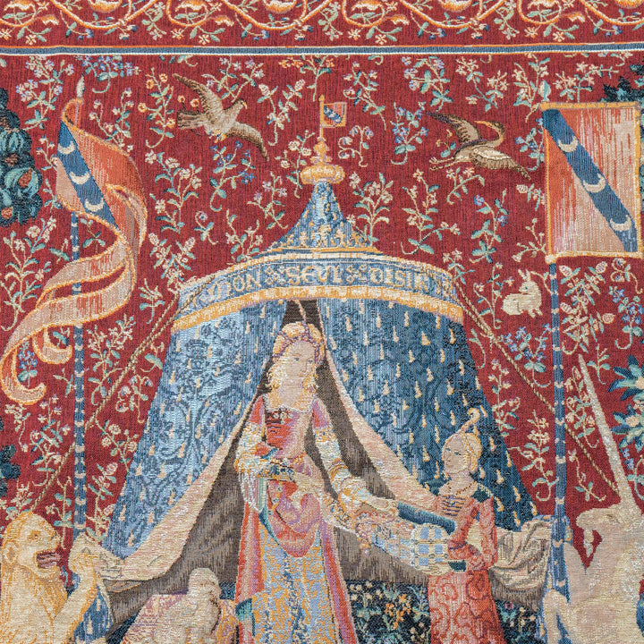 Die Dame und das Einhorn: À mon seul désir – Gobelin Wandteppich (Jacquard gewebt)