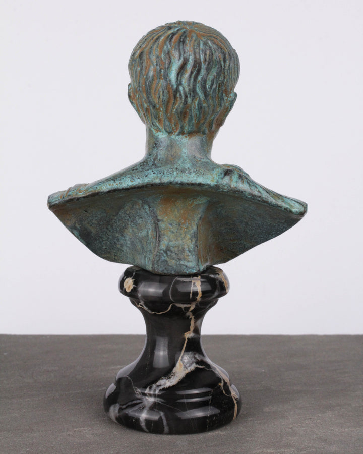 Trajan Büste (Grüne Bronze)