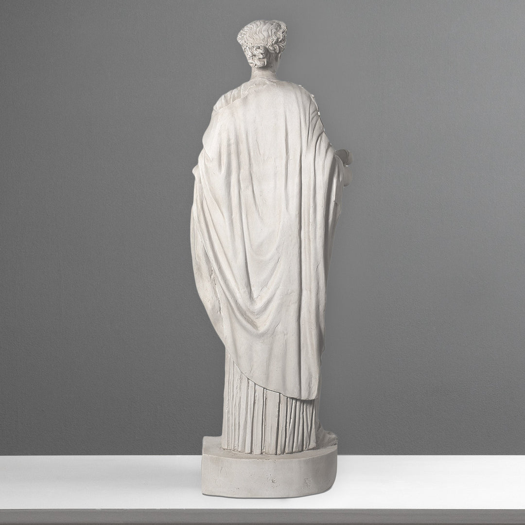 Venus mit Rose Lebensgrosse Statue (Gross)