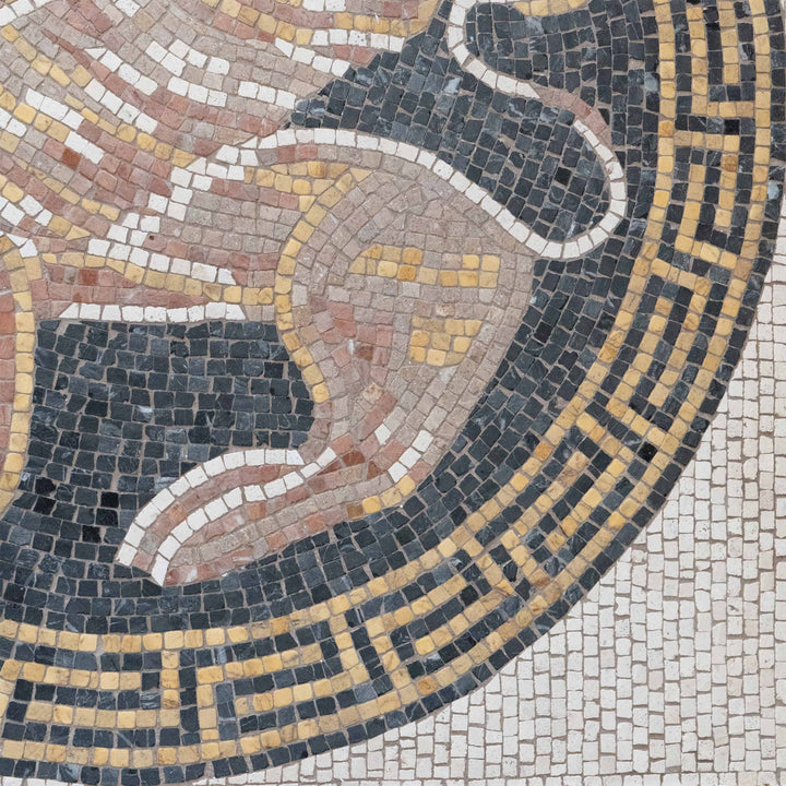 Geflügelter Löwe Marmor-Mosaik