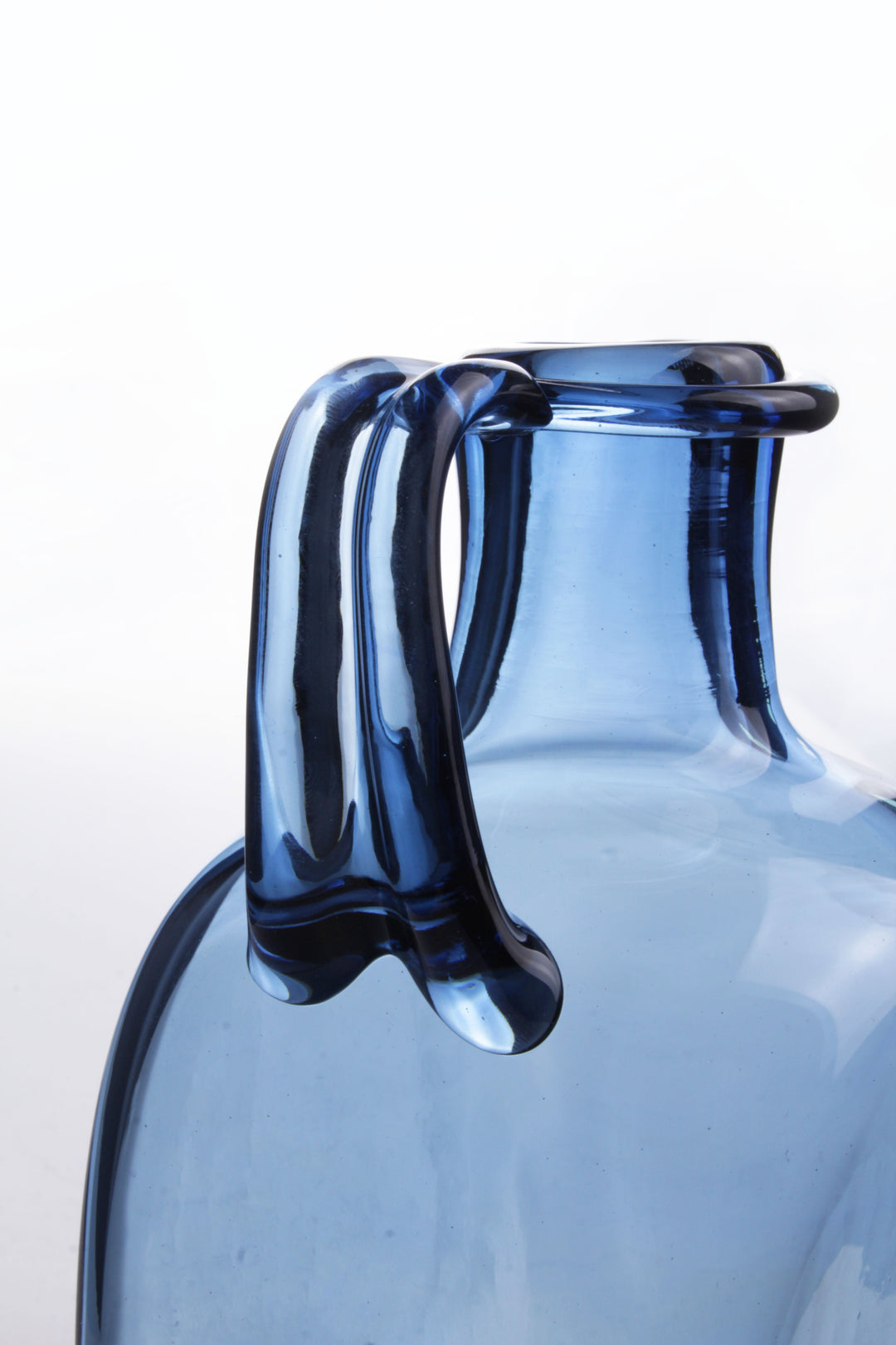 Antike römische Flasche (Blau)