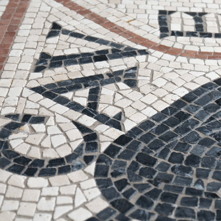 Cave Canem Marmor-Mosaik