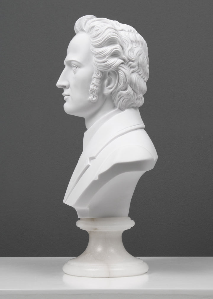 Chopin Büste Statue