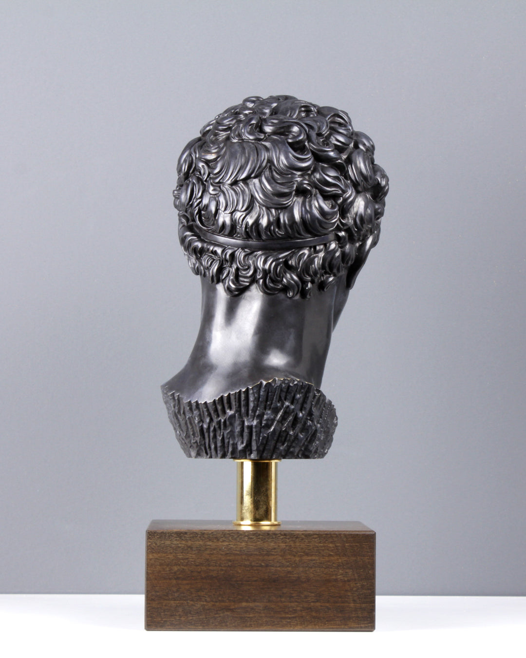 Büste des Hermes - Olympischer Gott (Bronze)