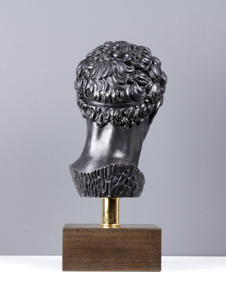 Büste des Hermes - Olympischer Gott (Bronze)
