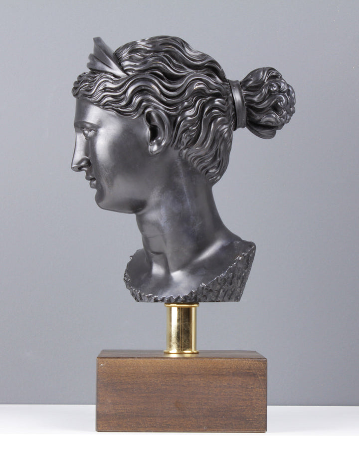 Büste der Artemis - Olympische Gott (Bronze)