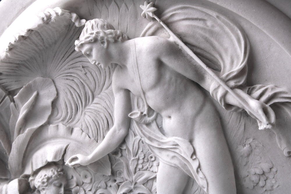 Relief Oberon und Titania