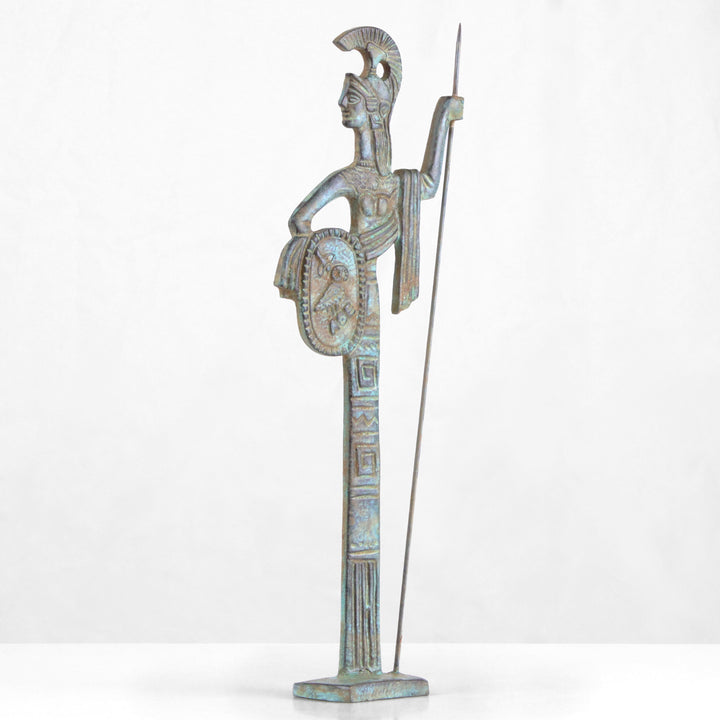 Athena Statue (Bronzefarben, Klein)