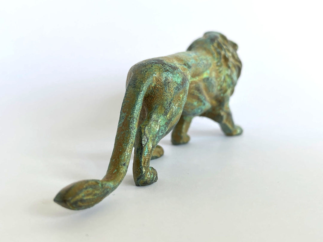 Löwenstatue (Bronze, Klein)