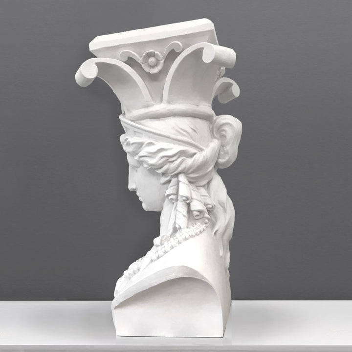 Karyatide Saeulenbueste Skulptur (Gross)