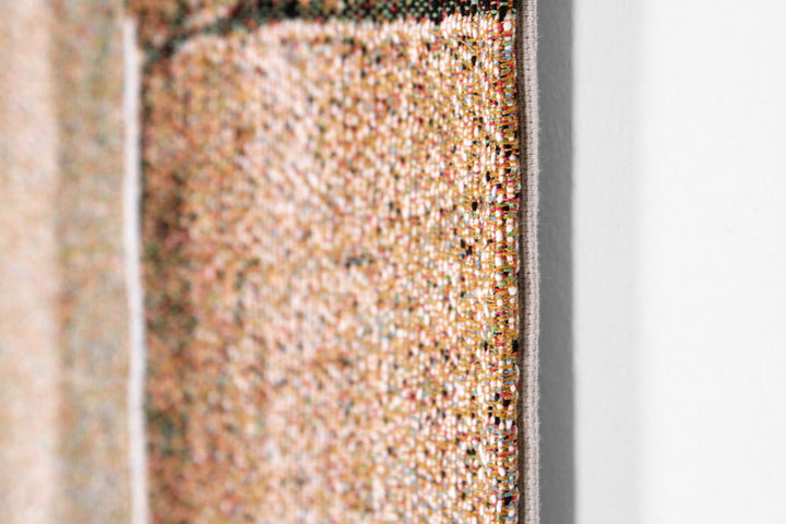 Beiger Gobelin Wandteppich – Landschaft der Provence (Jacquard gewebt)