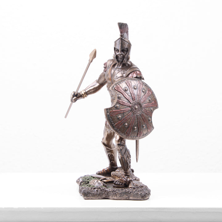 Achilles Griechischer Krieger Statue (Kaltguss-Bronze Skulptur)