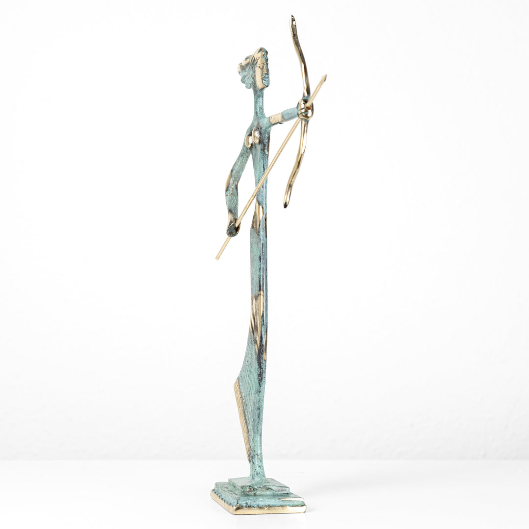Artemis – Goettin der Jagd (Messing Skulptur)