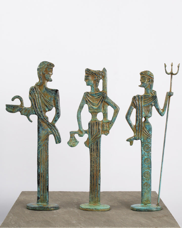 Asklepios Statue (Bronze) – Gott der Heilkunst