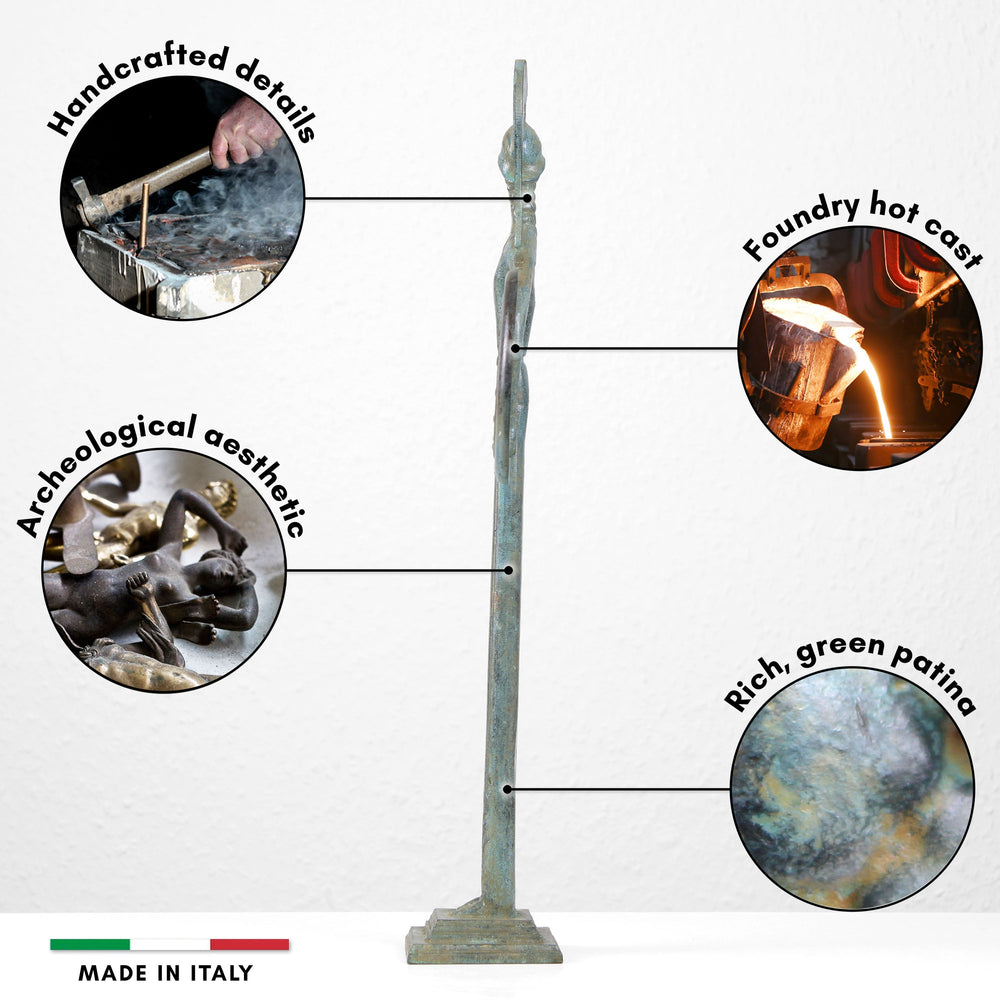 Athena Statue – Griechische Bronze Skulptur