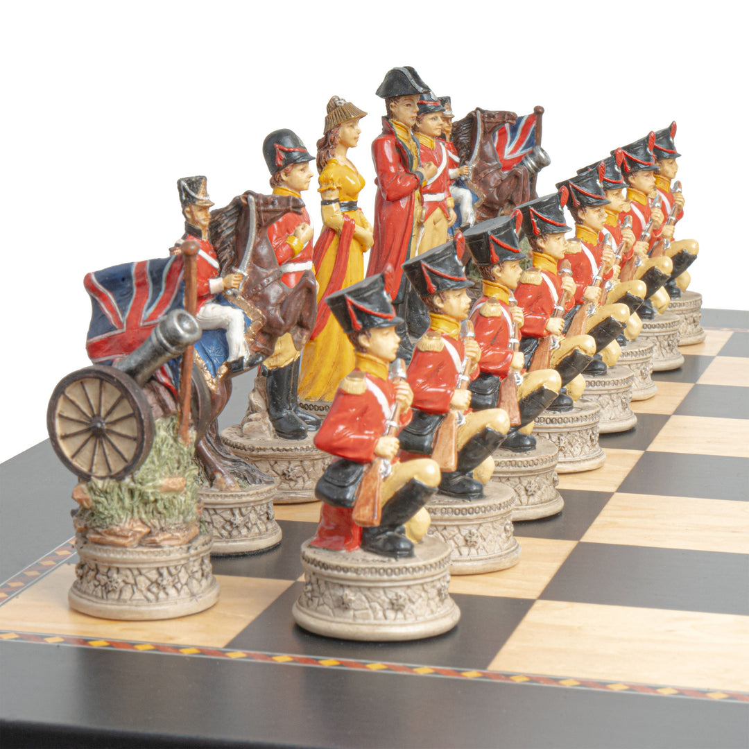 Themenschachspiel Schlacht bei Waterloo