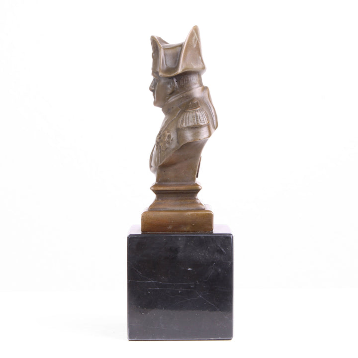 Napoleon Büste als General (Bronze, Wachsguss)