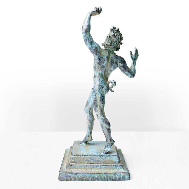 Tanzender Faun Statue (Bronze)