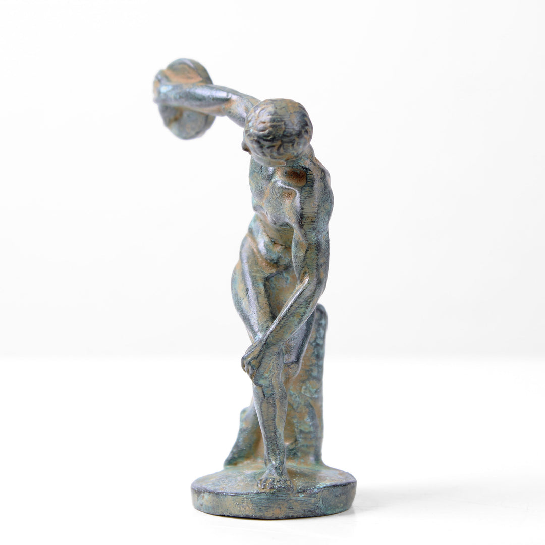 Diskuswerfer Statue (Bronze)
