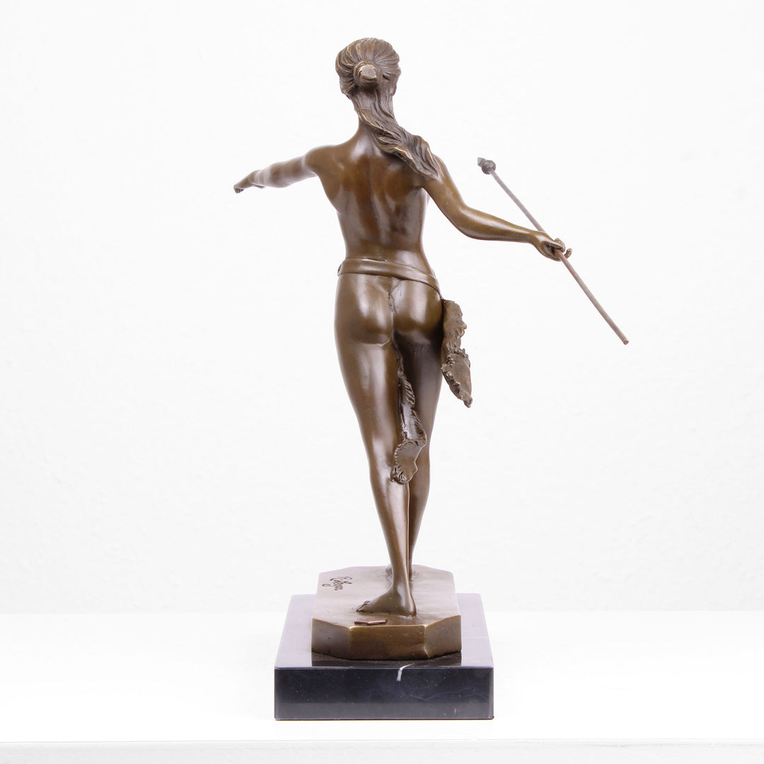 Amazone Statue (Bronze, Wachsguss)