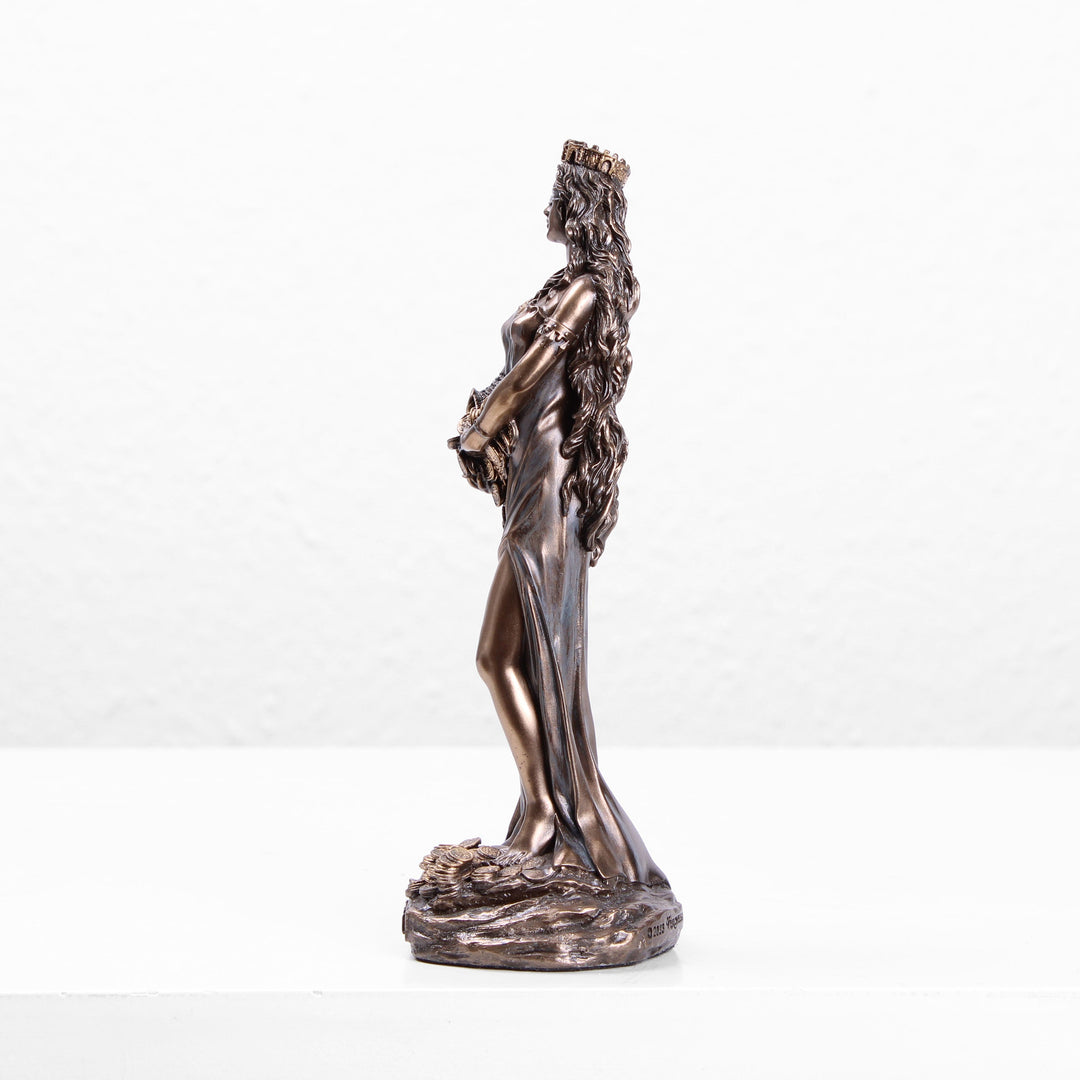 Fortuna Skulptur (Kaltguss-Bronze Statue)