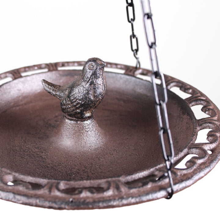 Hängende Vogeltränke aus Gusseisen
