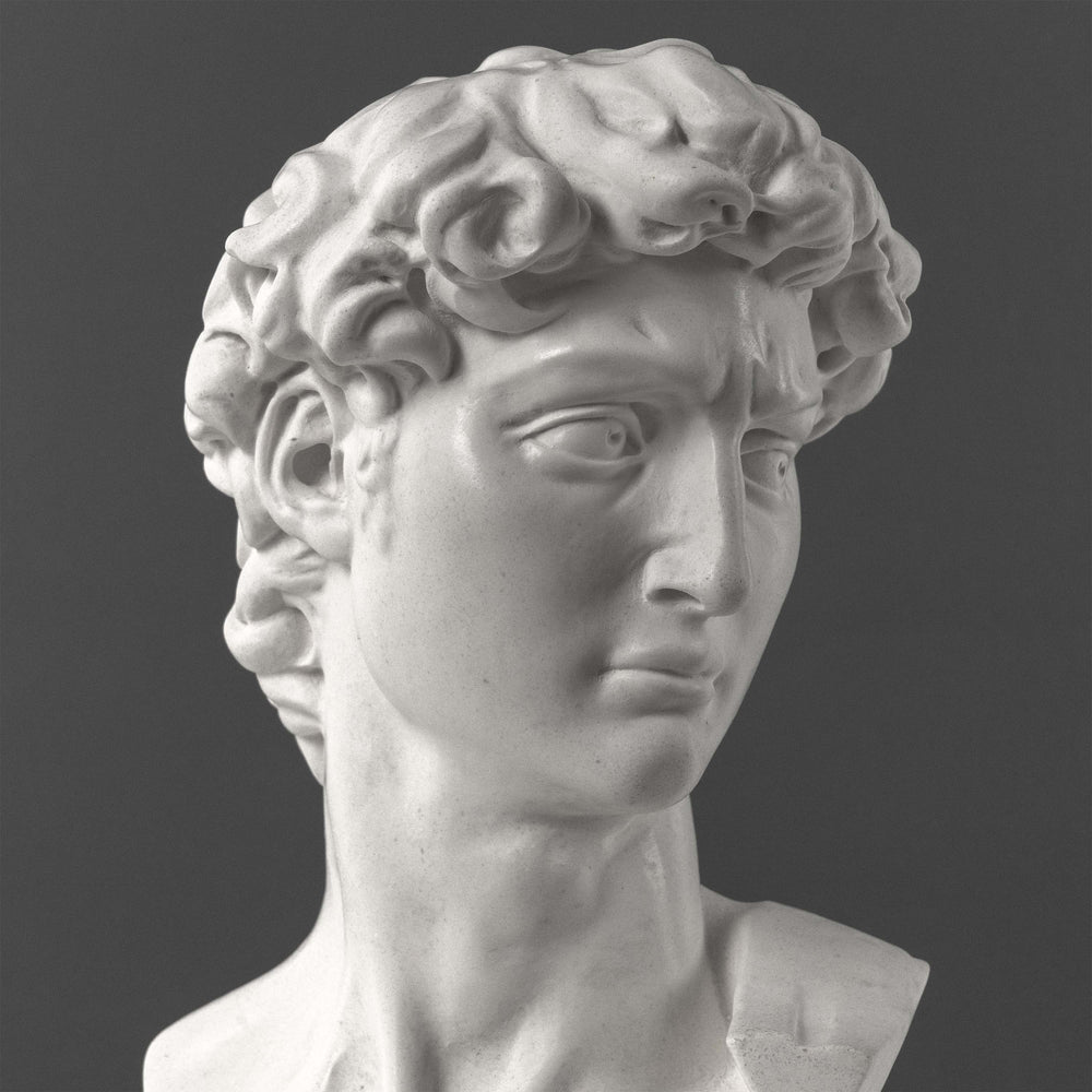David Büste von Michelangelo (Groß)