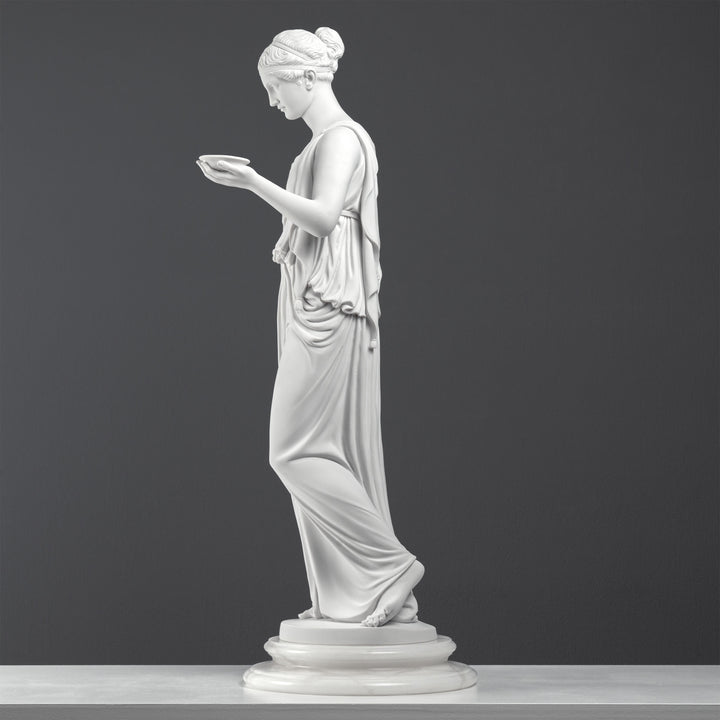 Hebe Figur (Göttin der Jugend, Neoklassisches Modell nach Thorvaldsen)