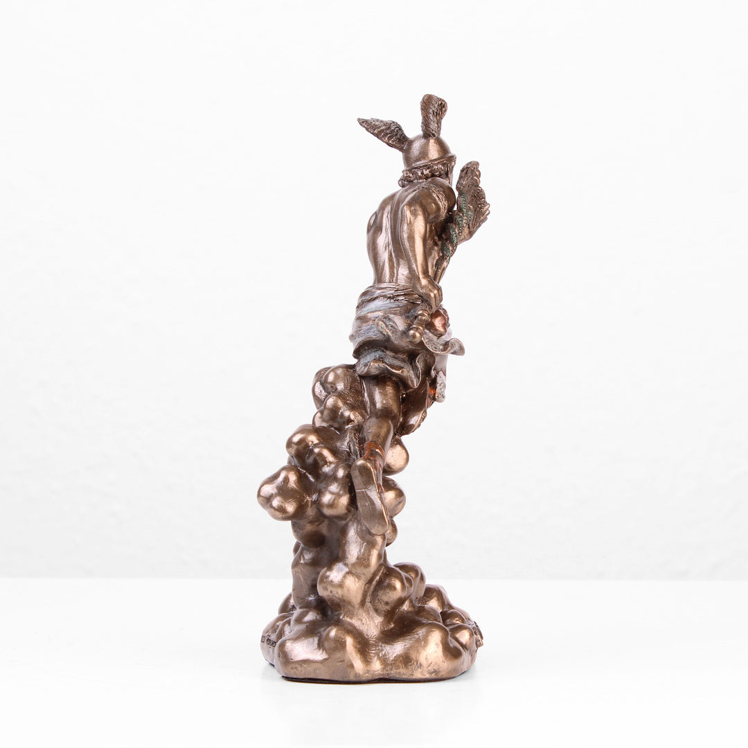 Hermes Statue (Kaltguss-Bronze Skulptur)