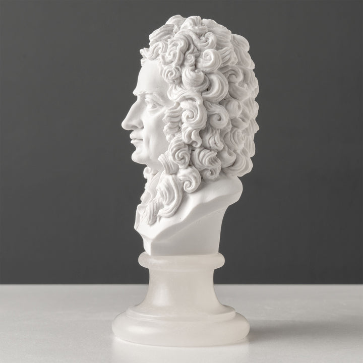Buste von Isaac Newton – Vater der klassischen Physik